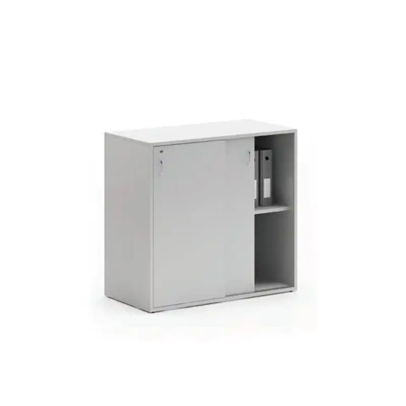 Low Height Sliding Doors Filing Cabinet