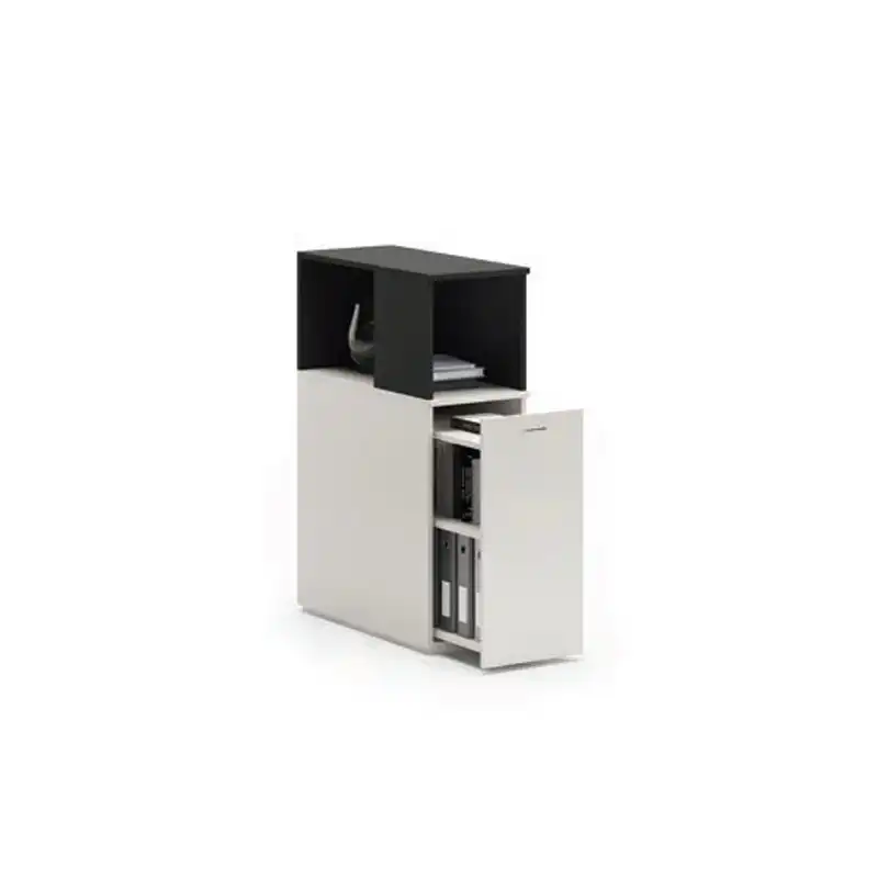 Case full Height Pedestal with Top Cabinet