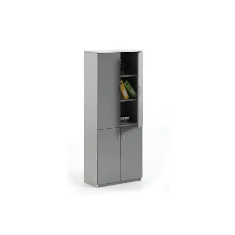 Full Height Wooden 4 Doors Filing & Storage Cabinet