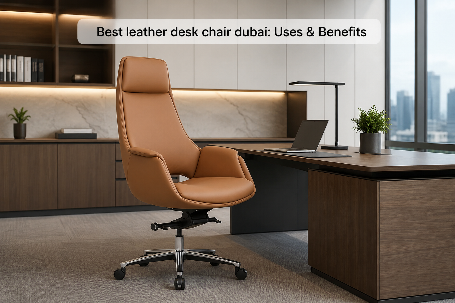 Office Leather Desk Chair Dubai uses and benefits